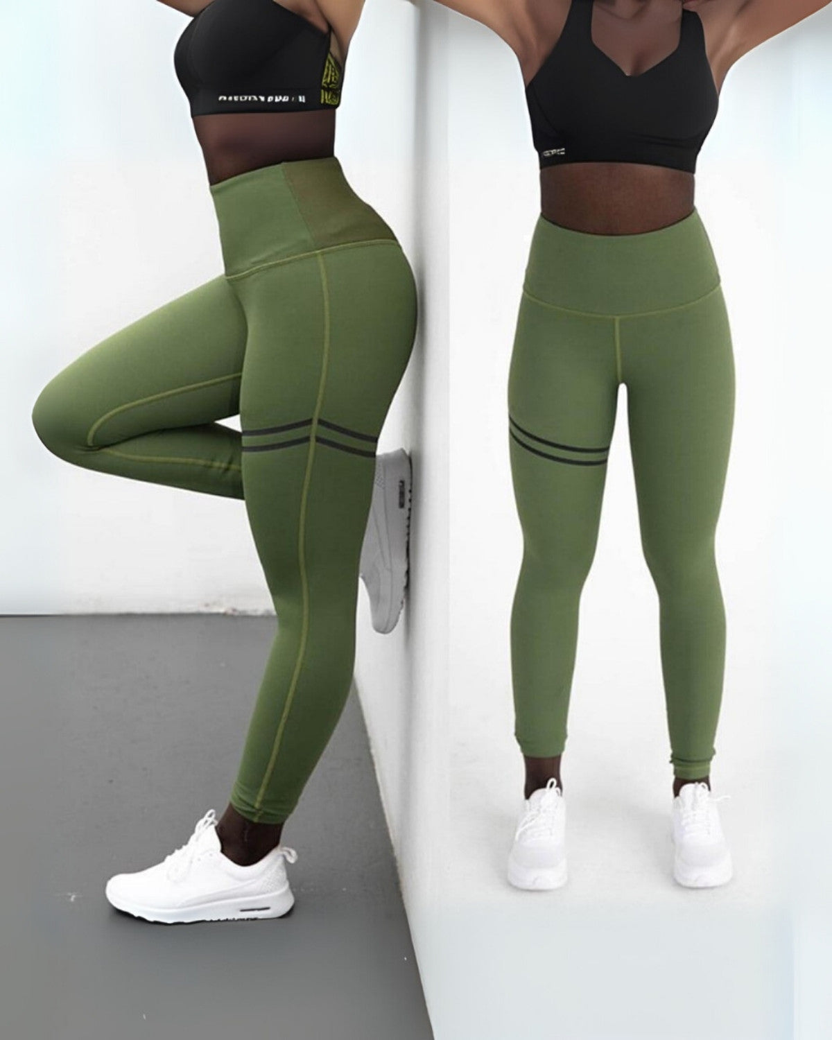 High-Waisted Compression Leggings for Women – Enhanced Support