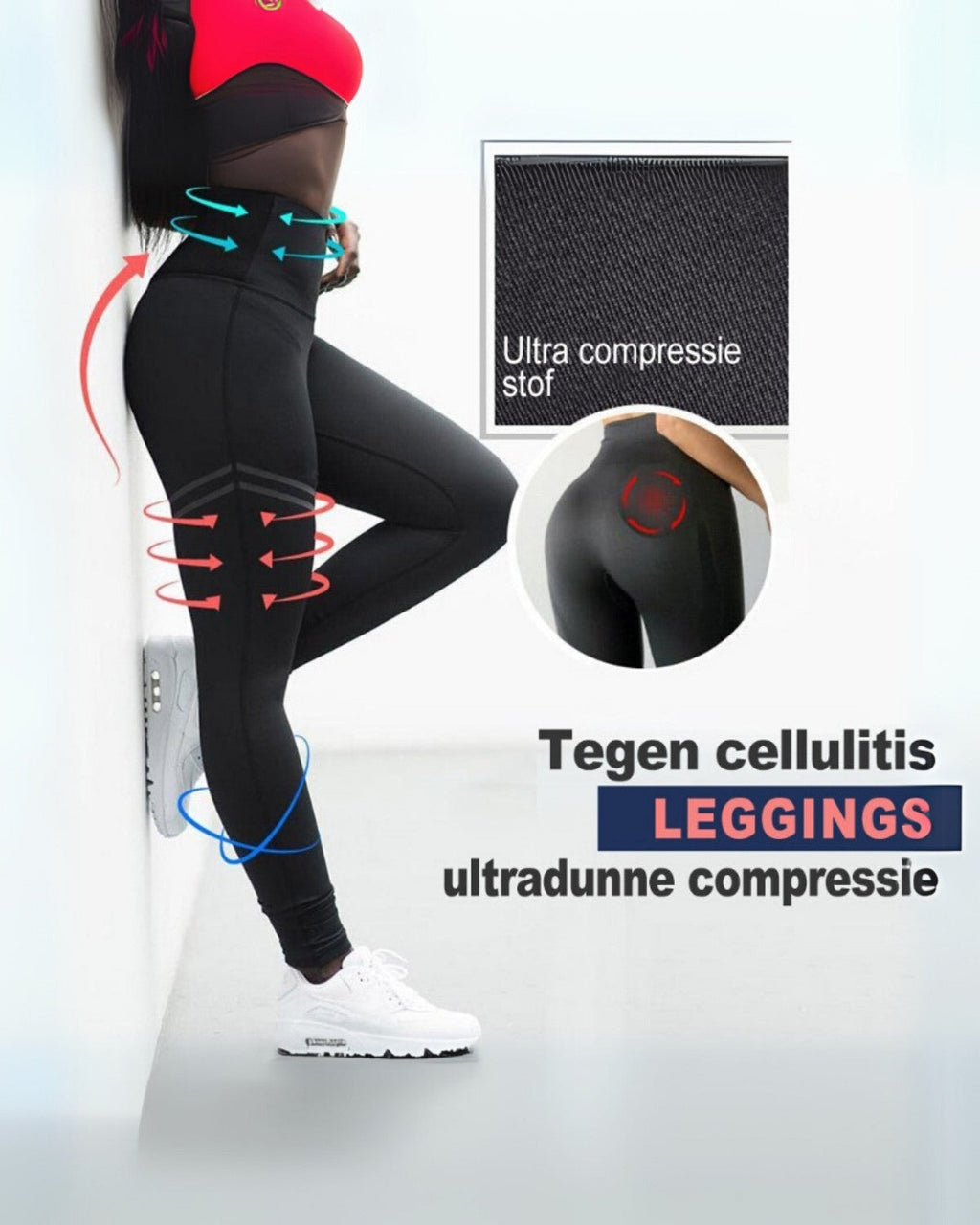 High-Waisted Compression Leggings for Women – Enhanced Support