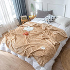 Cozy Velvet Fleece Blanket for Winter Warmth