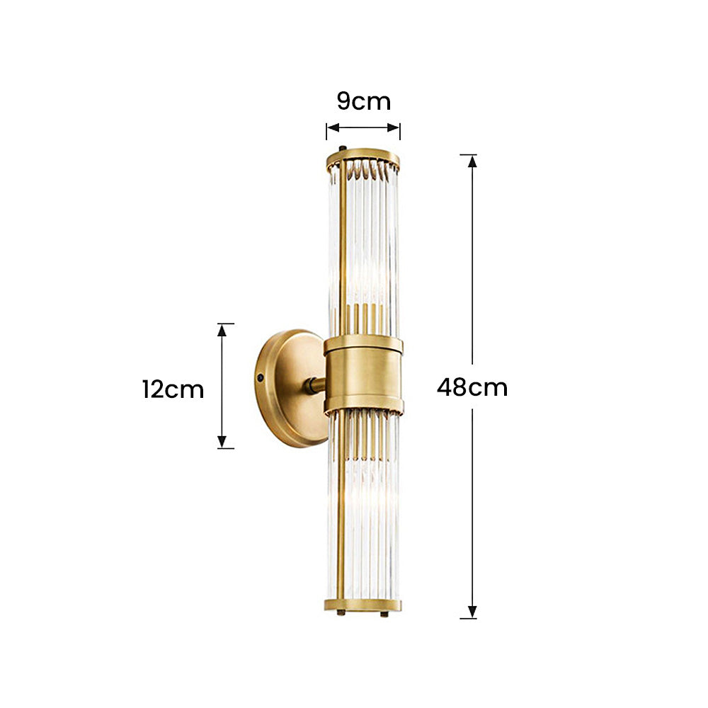 Elegant Bathroom Wall Light – Radiant Gold Illumination