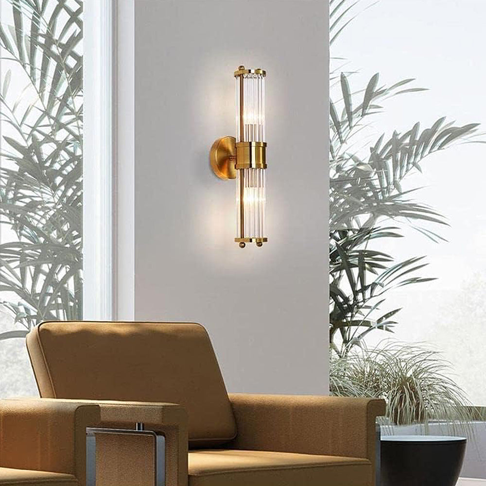Elegant Bathroom Wall Light – Radiant Gold Illumination