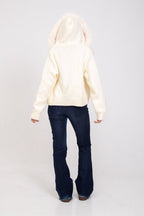 Cozy Hooded Wool Coat