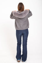 Cozy Hooded Wool Coat