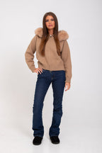 Cozy Hooded Wool Coat
