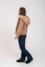 Cozy Hooded Wool Coat