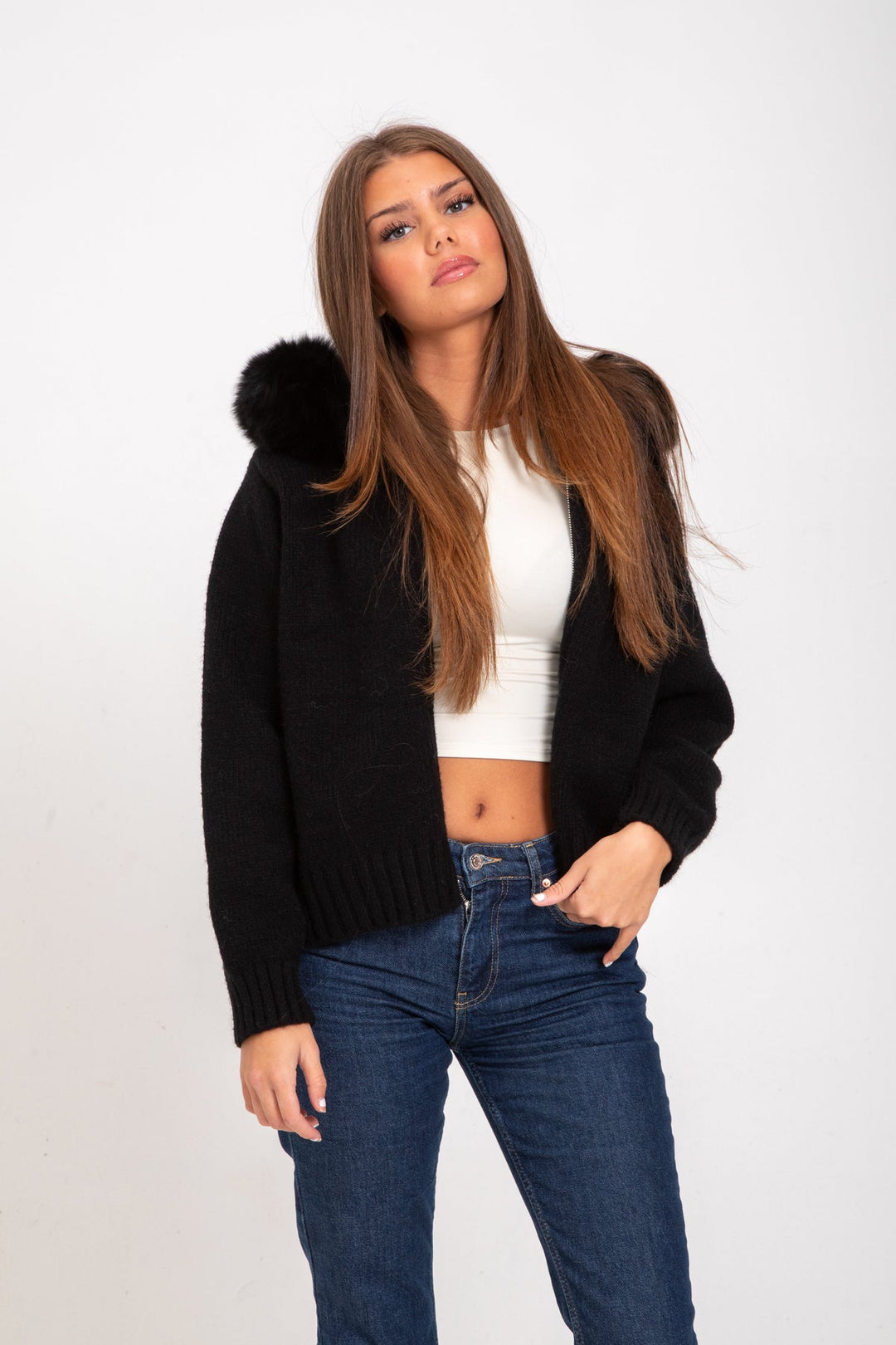 Cozy Hooded Wool Coat