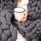 1000g XXL Chunky Yarn - Luxuriously Soft Yarn for Crocheting Blankets and Cushions