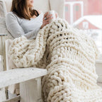 1000g XXL Chunky Yarn - Luxuriously Soft Yarn for Crocheting Blankets and Cushions