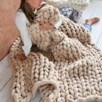 1000g XXL Chunky Yarn - Luxuriously Soft Yarn for Crocheting Blankets and Cushions