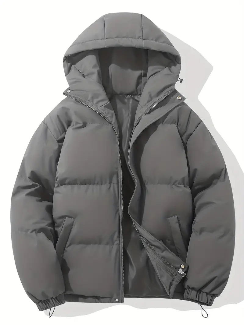Men's Casual Hooded Dons Jacket - Winter Regular Fit - Puento Fortade TP 27 - Essential
