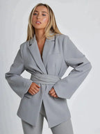 Anouk - Chic Belted Blazer
