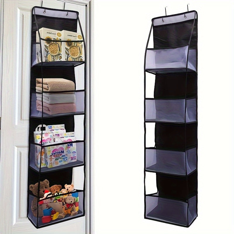 Ventilated Door Organizer with 4 Functional Pockets