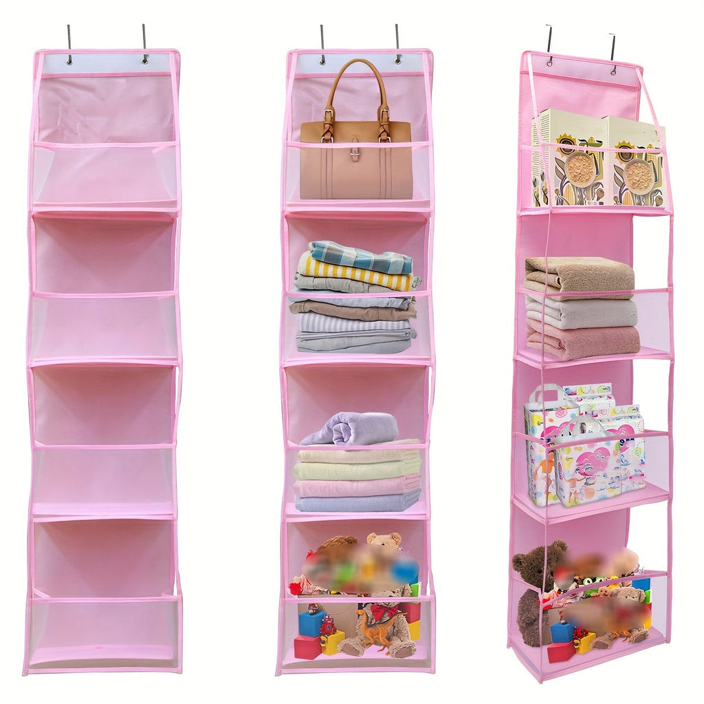 Ventilated Door Organizer with 4 Functional Pockets