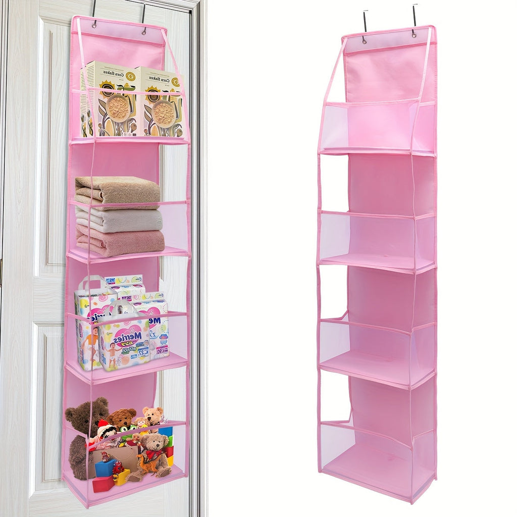 Ventilated Door Organizer with 4 Functional Pockets