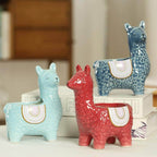 Alpaca-Themed Ceramic Plant Pots for Your Greenery
