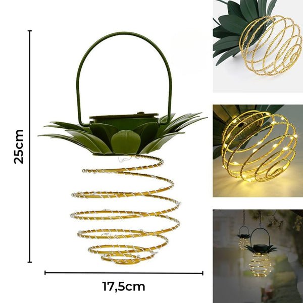 Pineapple Solar Lantern - Solar Pine Design