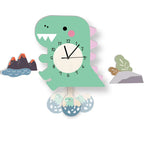 Animal-Themed Wall Clock for Kids