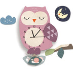 Animal-Themed Wall Clock for Kids