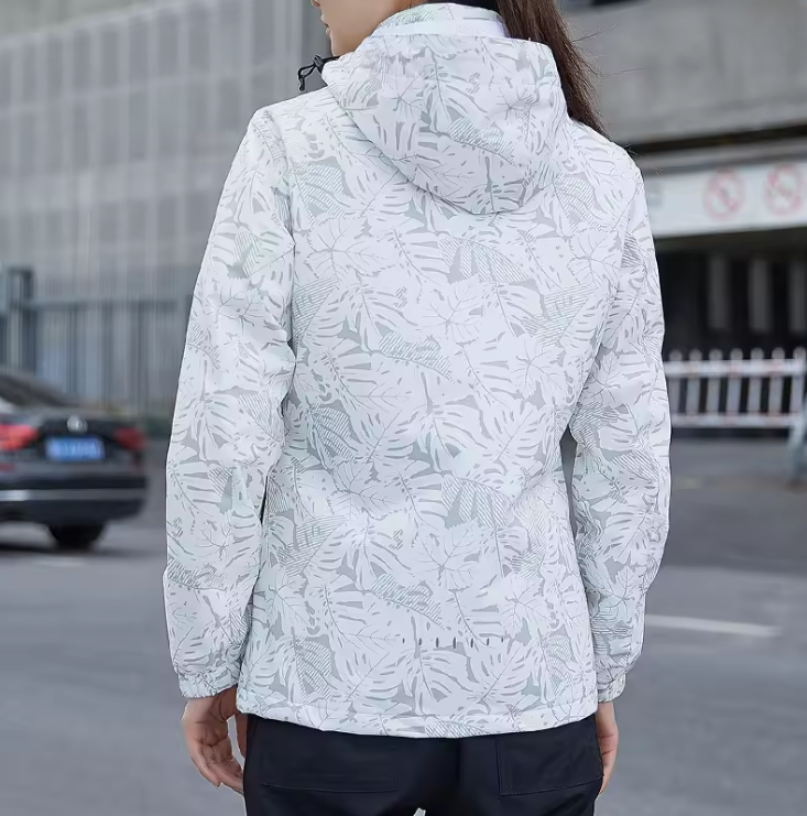 Women's Hooded Waterproof Rain Jacket