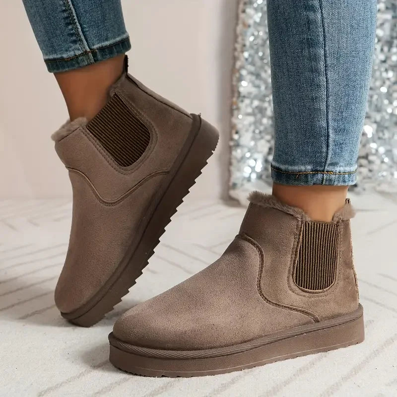 Women's Insulated Winter Boots with Non-Slip Sole
