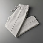 Premium Extra-Fine Merino Wool Relaxed Trousers