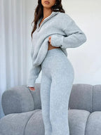 Kim | Knit Flared Ensemble