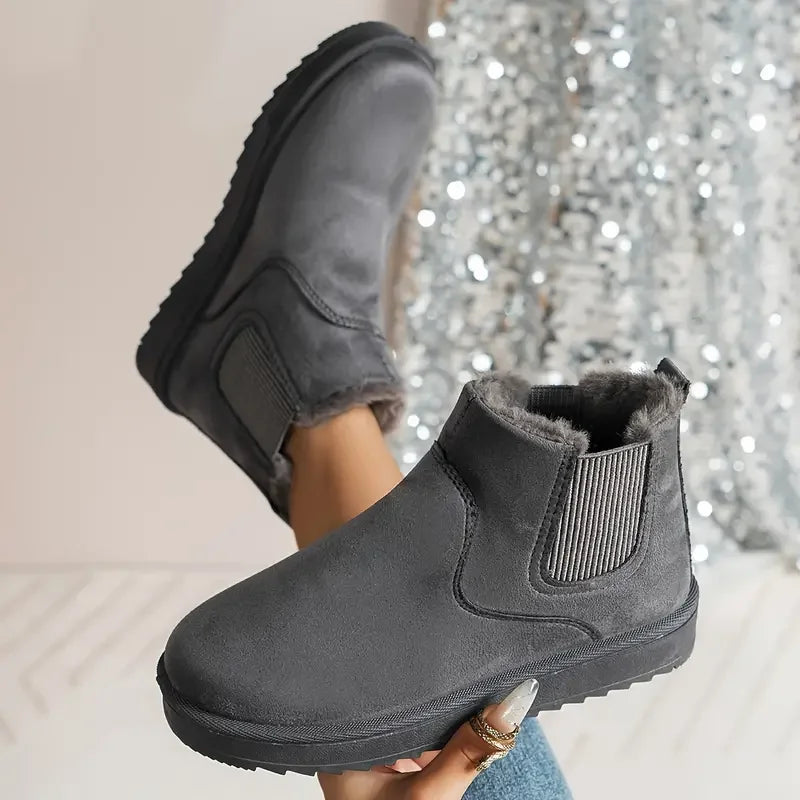 Women's Insulated Winter Boots with Non-Slip Sole