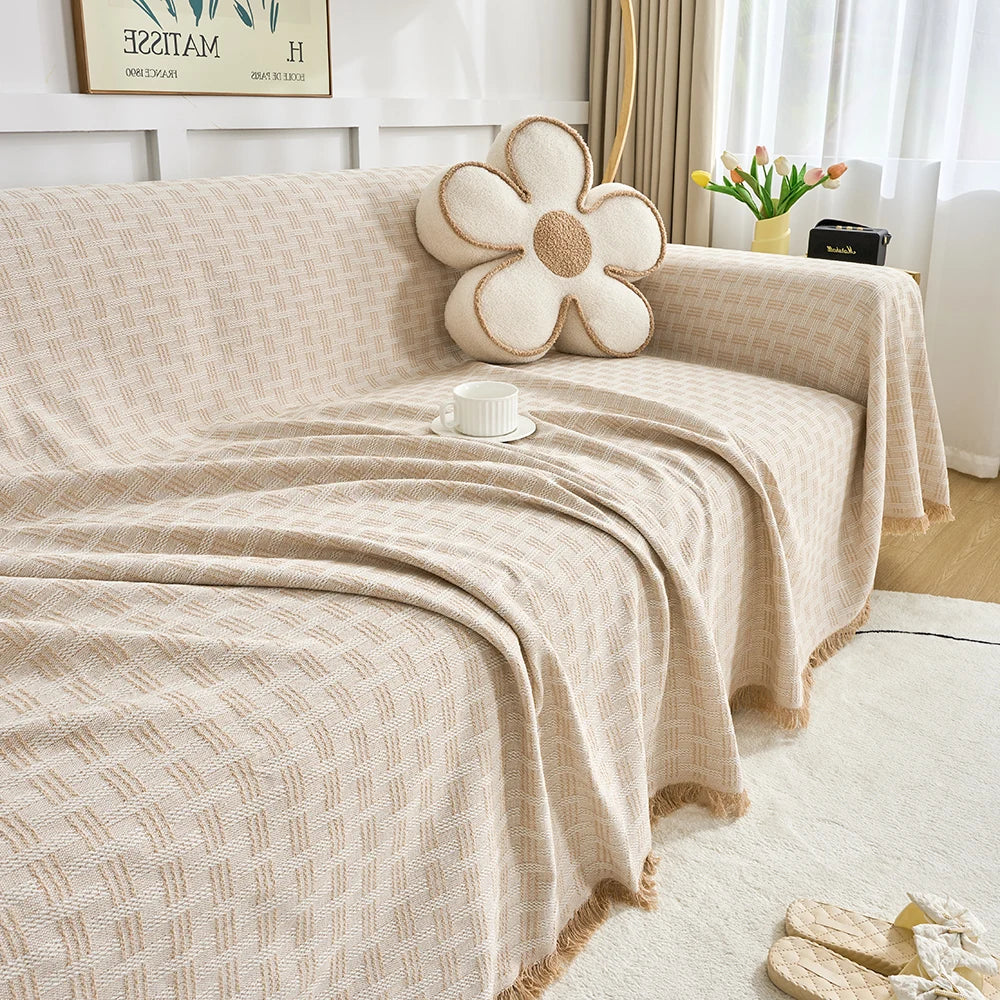 Reversible Large Sofa Cover - Stylish and Durable Protection