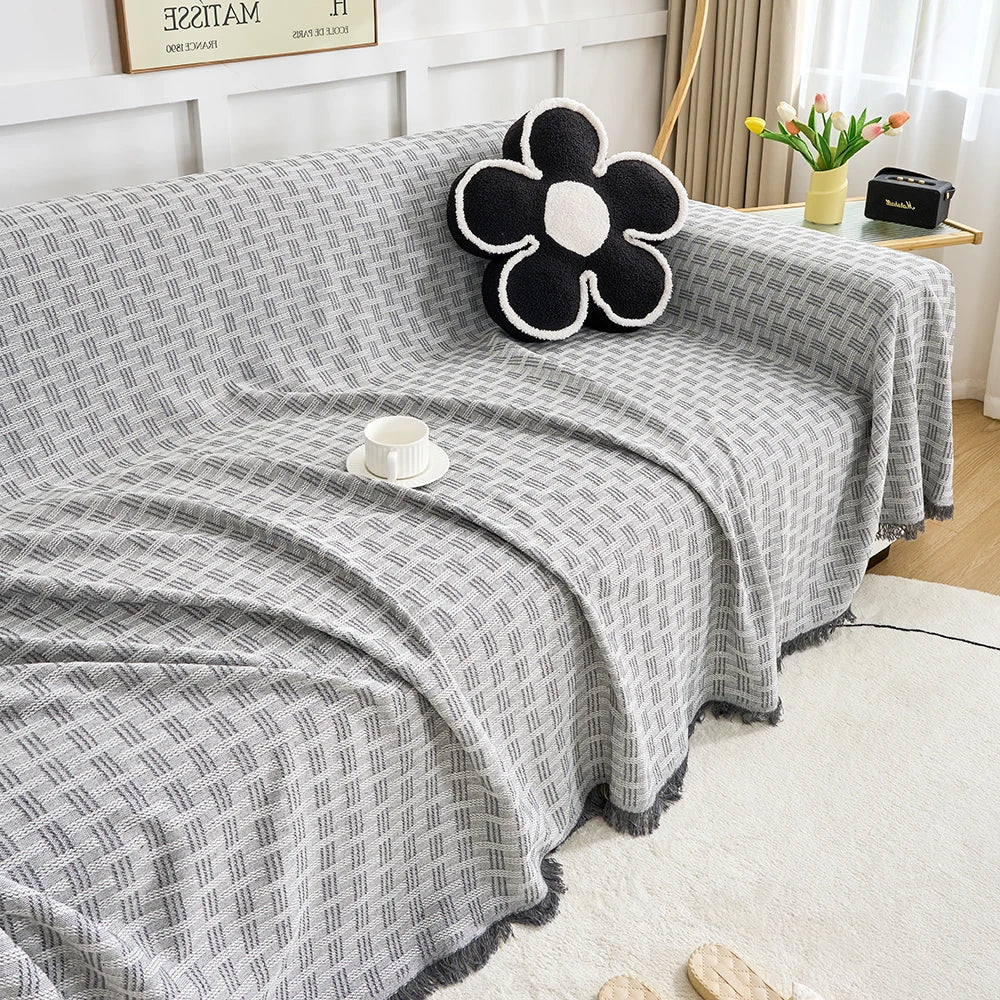 Reversible Large Sofa Cover - Stylish and Durable Protection