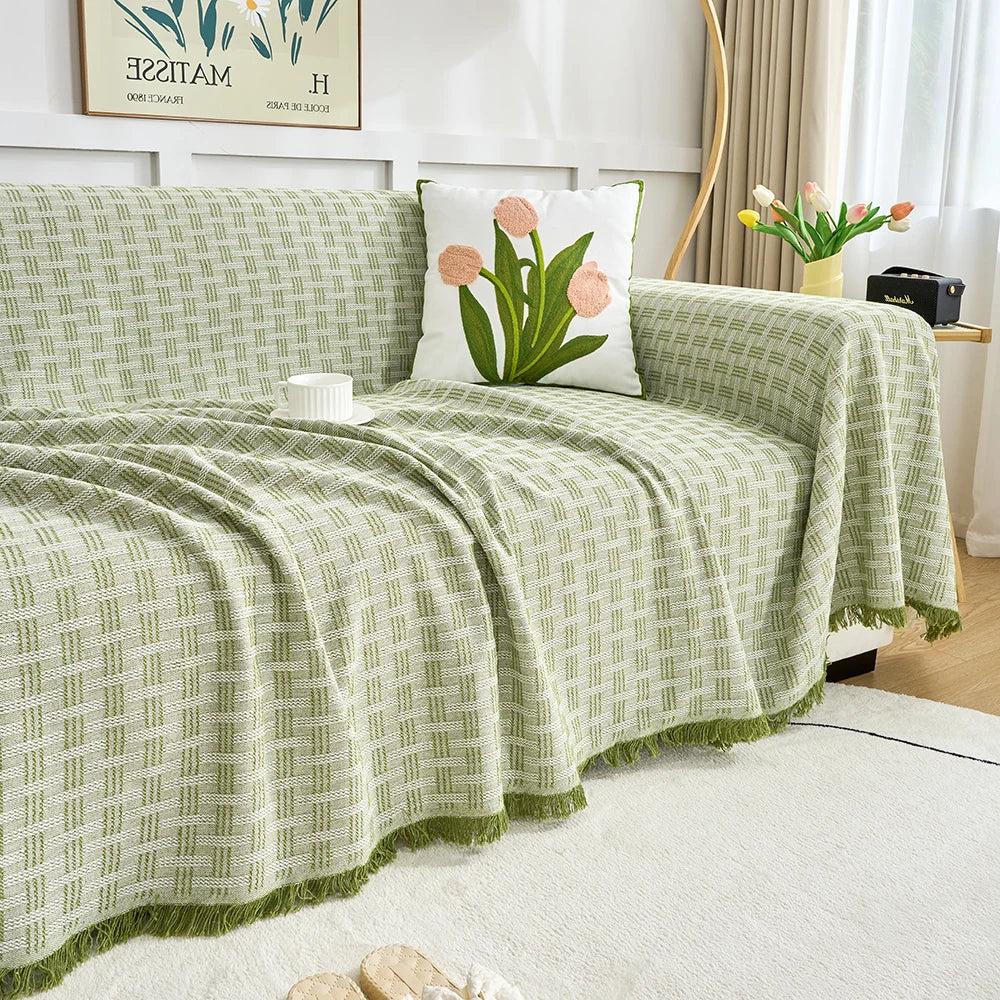 Reversible Large Sofa Cover - Stylish and Durable Protection