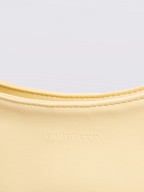 Simple Vegan Hobo Shoulder Bag - Empty Design