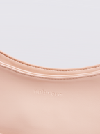Simple Vegan Hobo Shoulder Bag - Empty Design