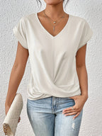 Noreen - V-Neck Casual T-Shirt