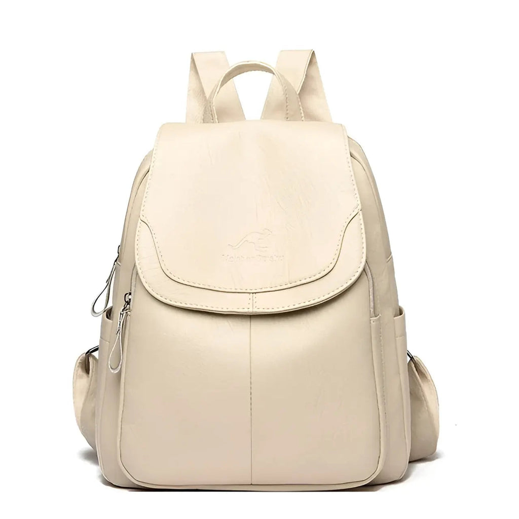 Isabella Classic Leather Backpack for Women