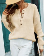 Benthe | Cozy Chunky Knit Sweater with Round Neck
