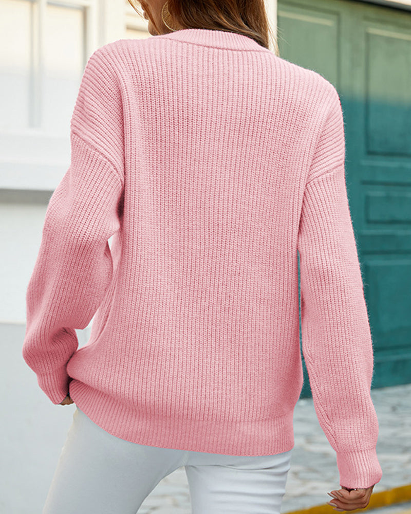 Benthe | Cozy Chunky Knit Sweater with Round Neck
