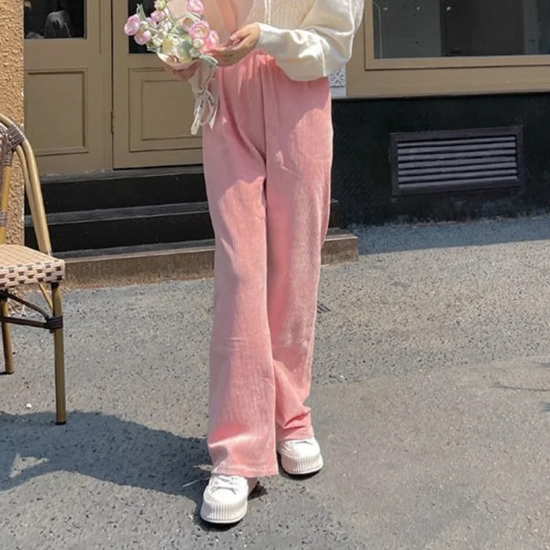 Bernadette | Wide-Leg Corduroy Trousers
