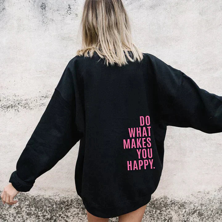 Nikita - Oversized Hoodie Featuring Inspirational Quote