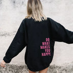 Nikita - Oversized Hoodie Featuring Inspirational Quote