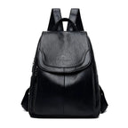Isabella Classic Leather Backpack for Women