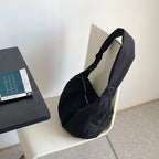 Quilted Puffer Hobo Shoulder Bag