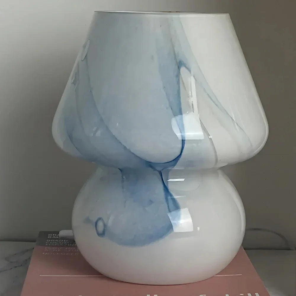 Chic Glass Mushroom Lamp - LumiMush