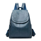 Isabella Classic Leather Backpack for Women
