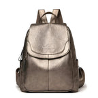Isabella Classic Leather Backpack for Women