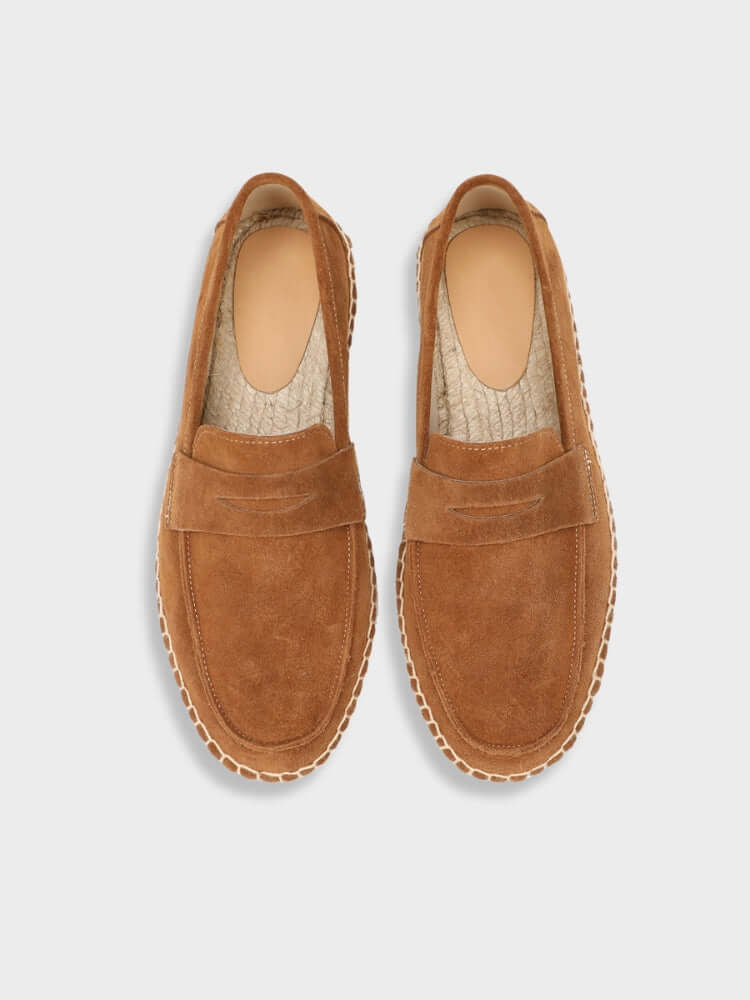 Loafers with Espadrille Style
