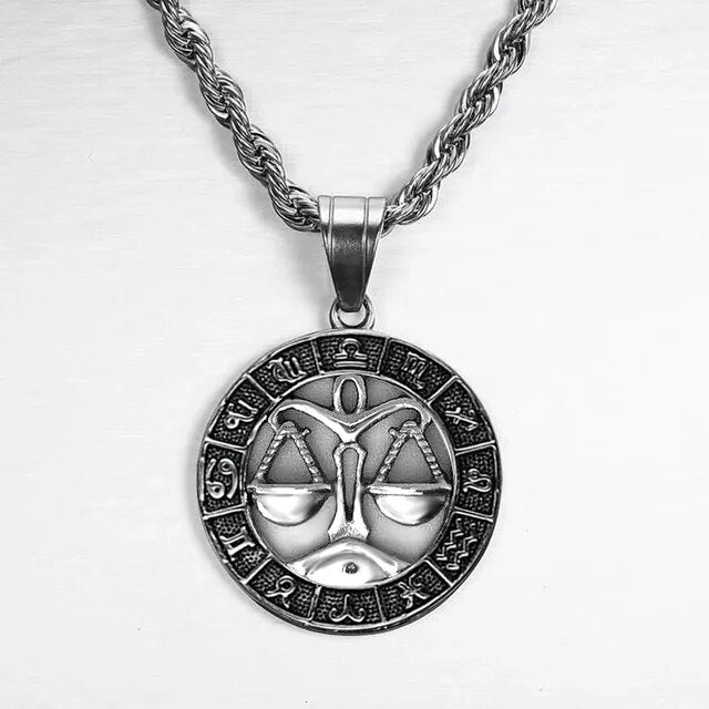 Bryan | Silver Zodiac Constellation Necklace