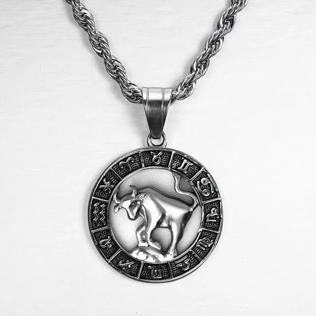 Bryan | Silver Zodiac Constellation Necklace