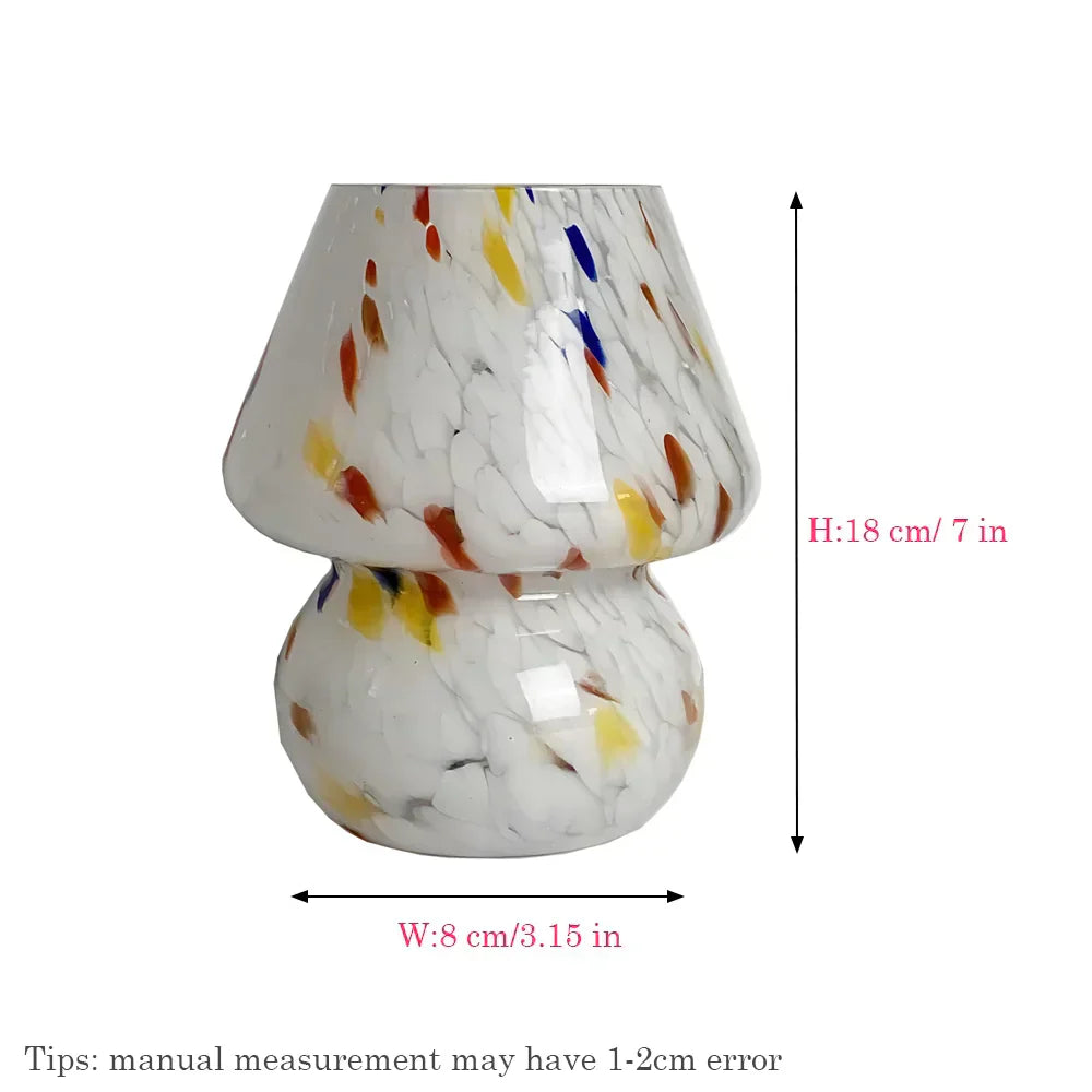 Chic Glass Mushroom Lamp - LumiMush