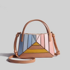 GeoChic Geometric Pattern Handbag - Trendy and Stylish