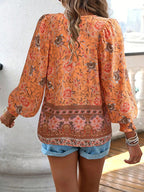 Elodie - Summer-Inspired Floral Blouse